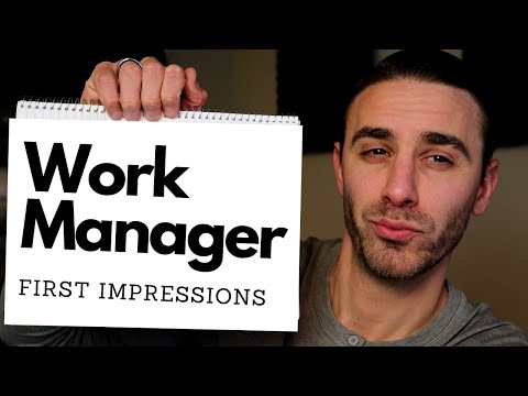 WorkManager first impression LOVE IT VLOG
