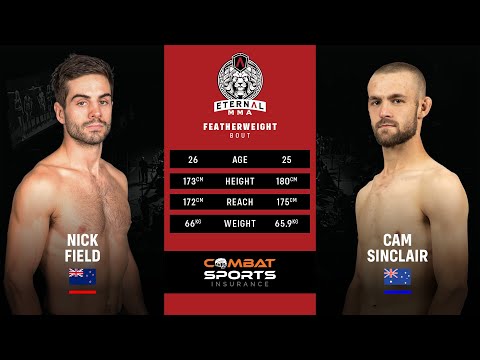 ETERNAL MMA 59 - Nick Field VS Cameron Sinclair - MMA FIGHT VIDEO
