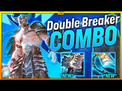 * NEW * TRYNDAMERE BUILD?! THE DOUBLE BREAKER COMBO