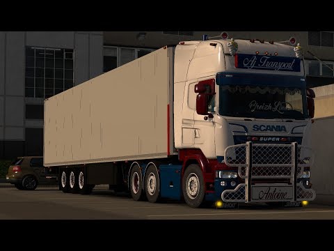 [ETS2] New scania r520 v8 exaust - 20 Tonnes