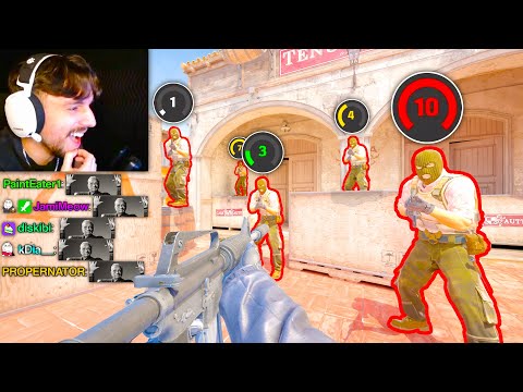 DIMA vs. EVERY FACEIT RANK...