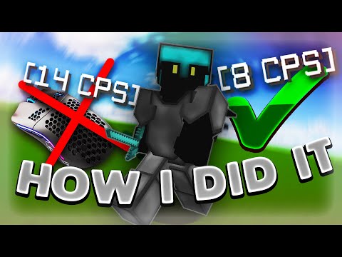How I got better at Minecraft PVP while normal clicking low CPS | Minecraft PVP Tips