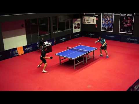 Endika Diez - Oriol Lario (Spanish Table Tennis Superdivision 2015/16) Set 3 of 3