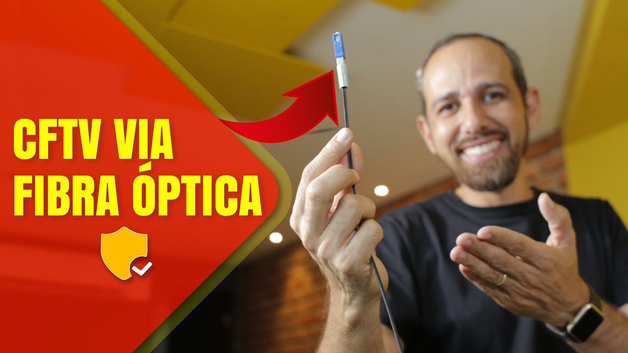 FIBRA ÓPTICA PARA CFTV 😃 PASSO A PASSO COM CONECTOR DE CAMPO 🙌