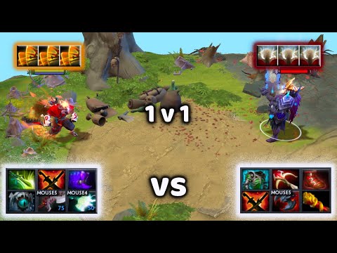 Juggernaut vs Sven | Classic Item Build 1v1 who wins??