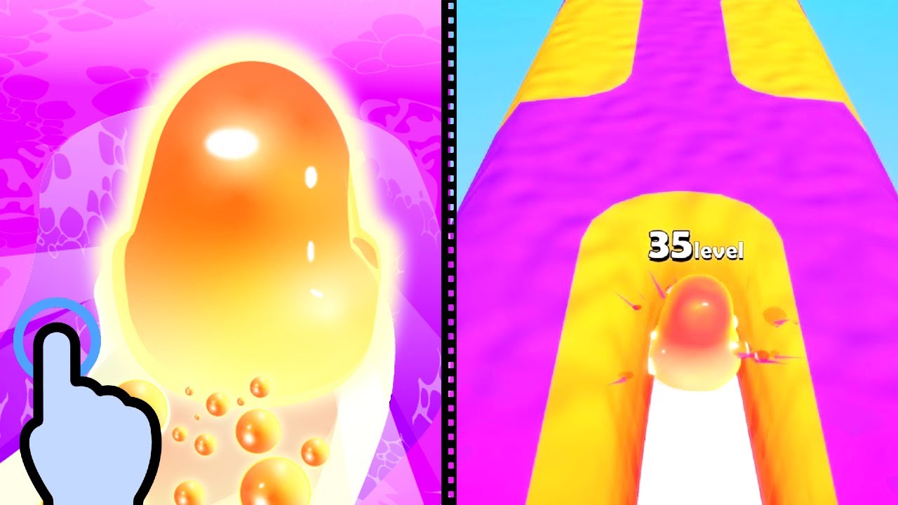 Jelly Raid - Make Slimy Jelly Run - All Levels iOS Android GamePlay