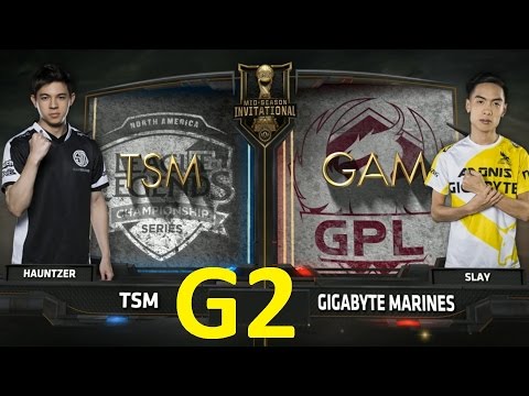TSM vs GAM Game 2 Highlights 2017 MSI 2017 Play-In