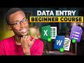 Data Entry Full Course For Beginners