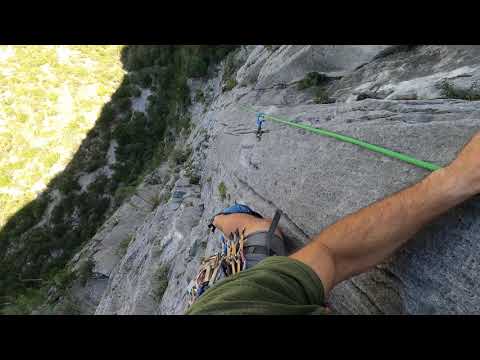 Climbing Satori in El Potrero Chico