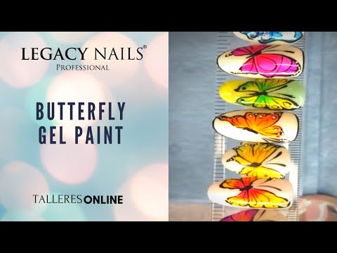 BUTTERFLY GEL PAINT │ TALLER DE UÑAS │ LEGACY NAILS