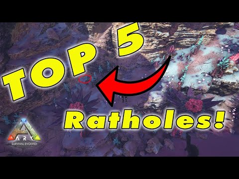 Ark Genesis 2: Top 5 Ratholes and Base locations, ARK SURVIVAL EVOLVED