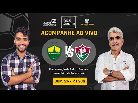 CUIABÁ 0 x 1 FLUMINENSE - Campeonato Brasileiro - 18ª Rodada - 21/07/2024 - AO VIVO
