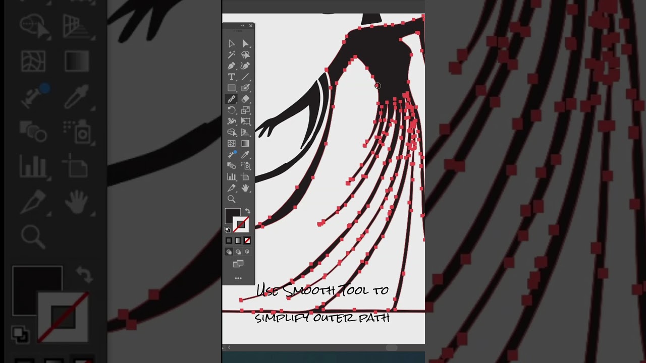 Elegant woman silhouettes, ep. 2 #vectorart #silhouette #вектор