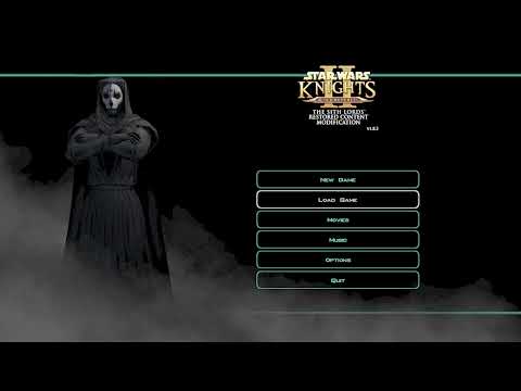 *Rare* Dark Side Playthrough Menu Easter Egg in KOTOR 2