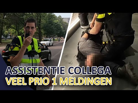 Politie | Assistentie collega | Reanimatie | Vechtpartij | Ruzie | Veel prio 1 meldingen