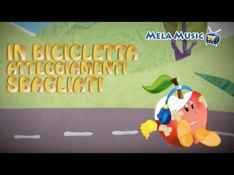 In bicicletta: atteggiamenti sbagliati - Okkio alla strada @Mela_Educational