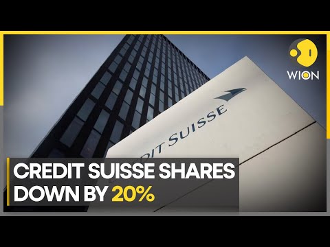 Financial SHARES FALL as Credit Suisse becomes latest crisis for the sector | Latest English News