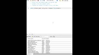 SQL SELECT STATEMENT – PRACTICE SET 1 Challenge Question #1 #sql #sqlchallenge 