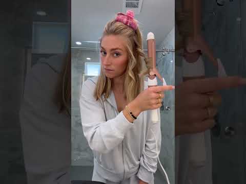 How to curl short hair #haircut #hairinspo #shorthair