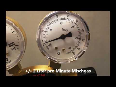 MIG/MAG Schweißen: Mischgas, Liter pro Minute (www.schweissbuch.de)