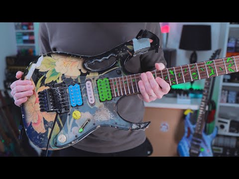 Why Steve Vai cut into my Ibanez floral JEM