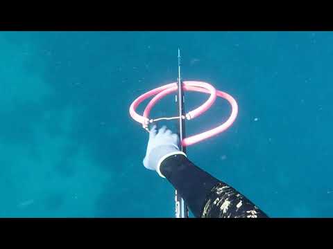 How to load a double rubber speargun