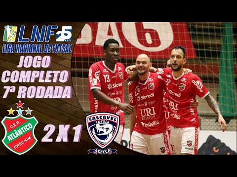 JOGO COMPLETO Atlântico 2x1 Cascavel | 7ª Rodada | LNF 2020 (10/09/2020)