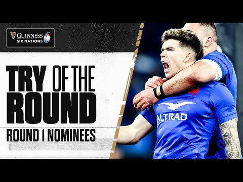 Try of the Round 🏉 | Round 1 Nominees | 2023 Guinness Six Nations