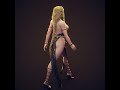 Elden Ring Queen Marika Walk Cycle Animation