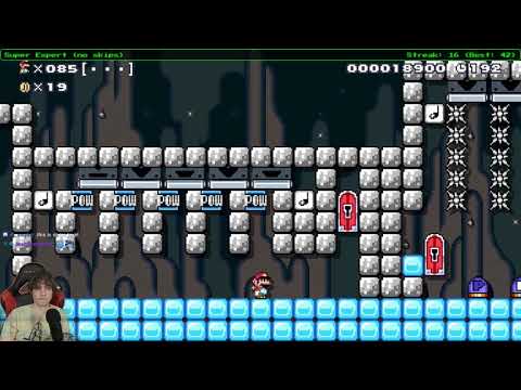 Becoming a WALL GOD [Super Mario Maker]