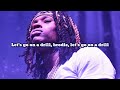 Looney Babie Drill Remix Ft King Von Lyric Video
