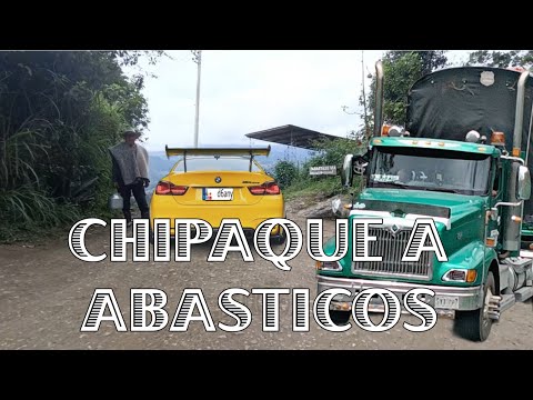 ⚠️RUTA DE CHIPAQUE A ABASTICOS🛣️🌳