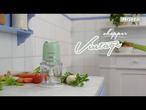 Mėsmalė Ariete Chopper žalia video