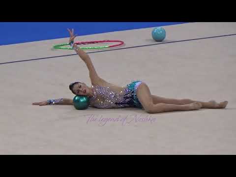 Carolina RODRIGUEZ (ESP) ball - 2015 Stuttgart worlds Qualifs