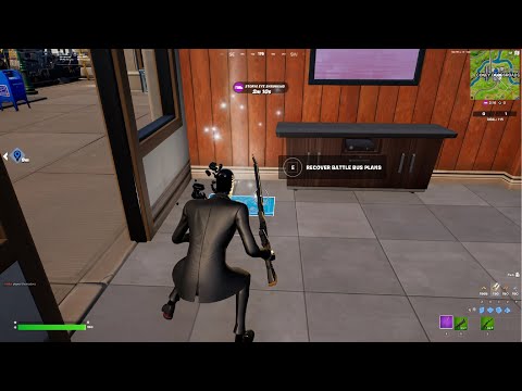 Recover The Missing Battle Bus Plans Resistance Quest - Fortnite