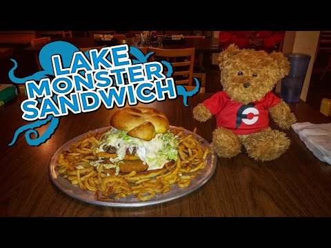 LAKE MONSTER SANDWICH CHALLENGE!!