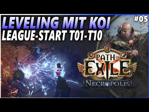 [3.24] Die ersten Maps! | Leveling mit Koi #05 | Path of Exile Necropolis