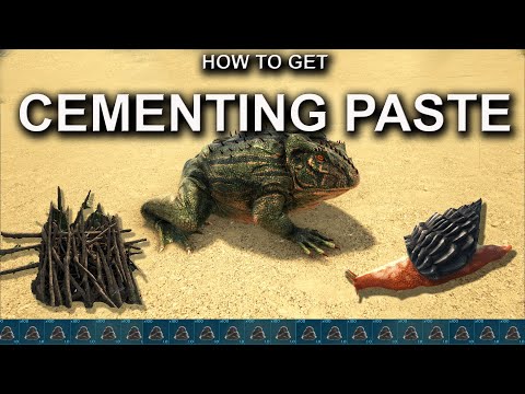 How to Get Cementing Paste Ark Survival Evolved