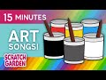 Art Songs! | Learning Songs Collection | Scratch Garden