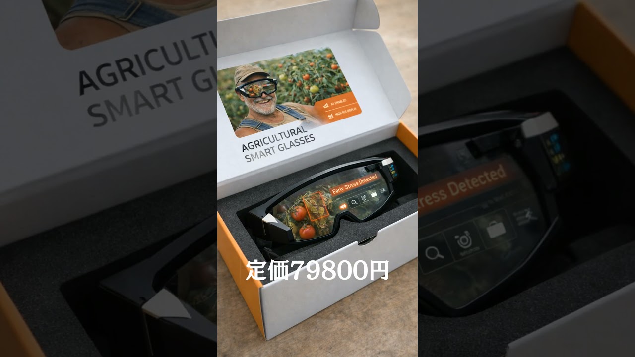 #空想の農機具#こんなの欲しい#農業#農家#スマート農業#未来の農業#スマートグラス#ARグラス#あったら使う#試作機#shorts#youtubeshorts