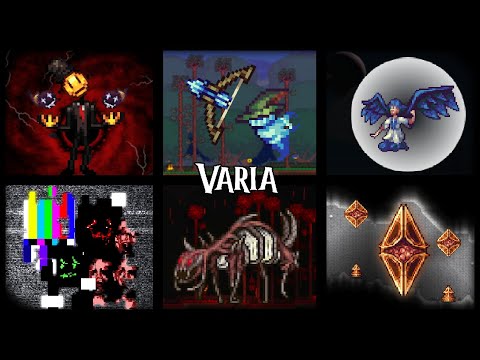 Terraria No-hit - Varia Mod - All Bosses