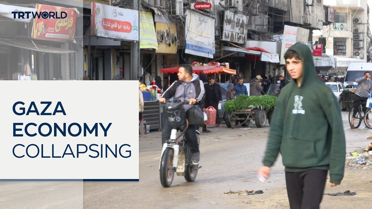 Economic crisis worsens across Gaza amid aid restrictions