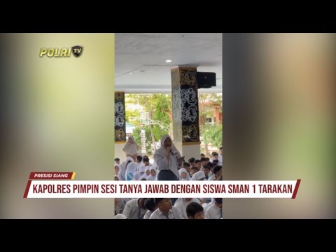 KEGIATAN SELASA EDUKASI BERSAMA PAK POLISI POLRES TARAKAN