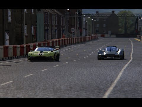 Aston Martin Vulcan AMR Pro vs Aston Martin Valkyrie at Highlands