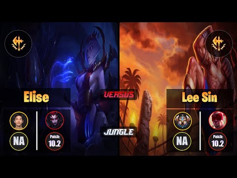 Blaber ELISE (Jungle) [Conqueror] VS LEE SIN - Challenger NA Patch 10.2