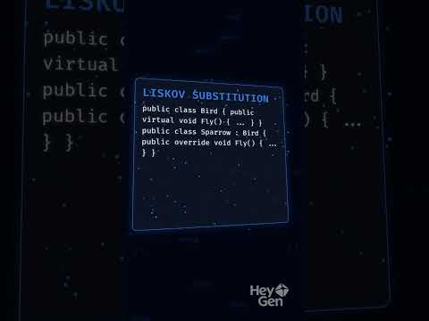 SOLID Principles in C# Explained in 60 Seconds #Shorts