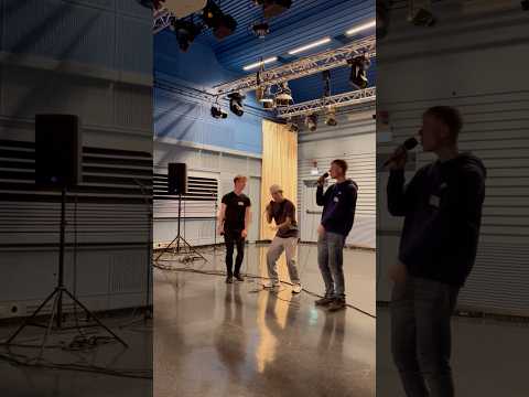 Audition at NRK, 10 Oct. ‘22, for Umami Tsunami and their guest artists Magnus, Kristian, and Kyle.