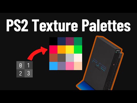 Playstation 2 Development LIVE - Drawing Textures with Colour Palettes