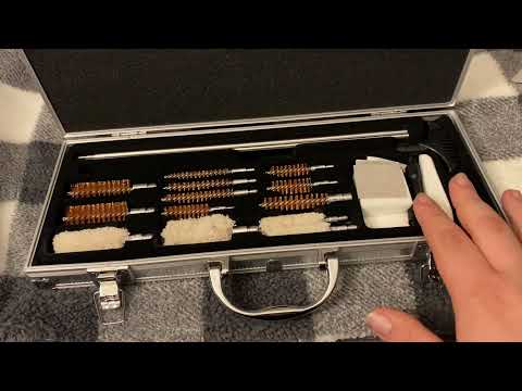 Hoppes Clamshell Kit with Aluminum Rod .22 Caliber Pistol PCO22B Gun Cleaning Supplies Unboxing