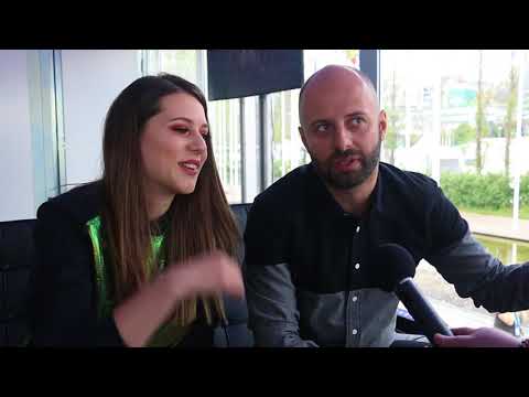 Interview with Eye Cue - Lost and found (Rehearsals, Eurovision 2018, Lisbon)